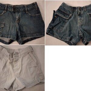 Preowned Lot of 3 SO and Limited Women Shorts Size 4 and 5